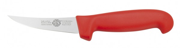 Messer rot 4" semi-flex
