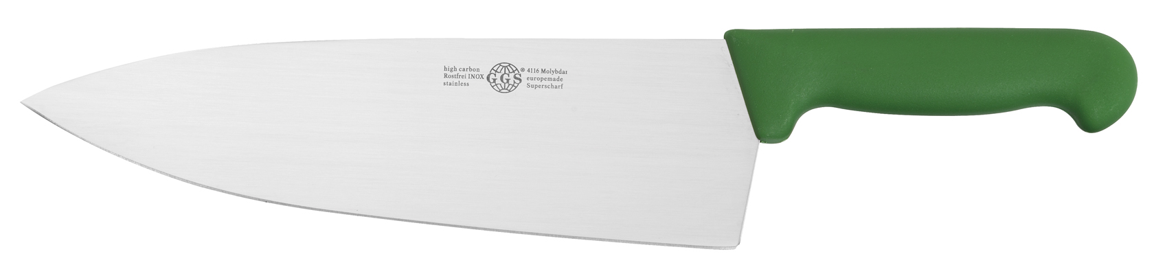 Kochmesser grün 10"