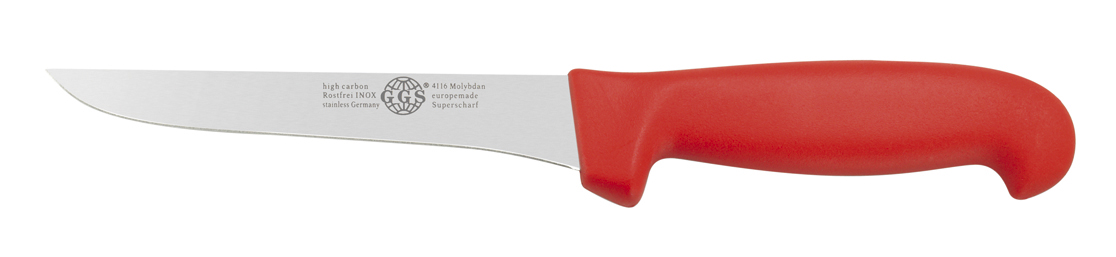 Messer rot 6" Ausbein