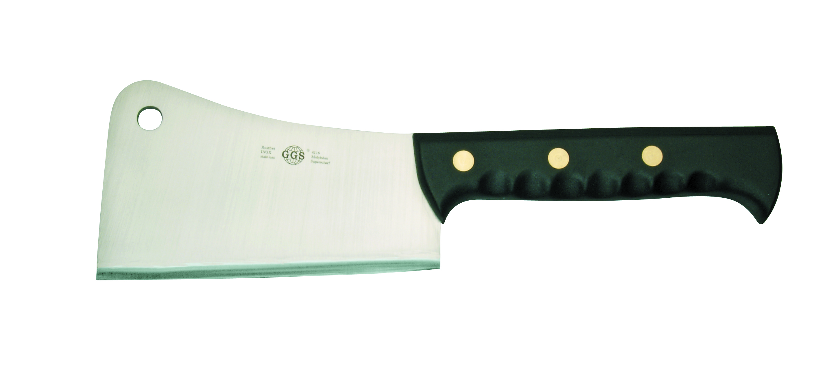 Hackbeil schwarz 18cm