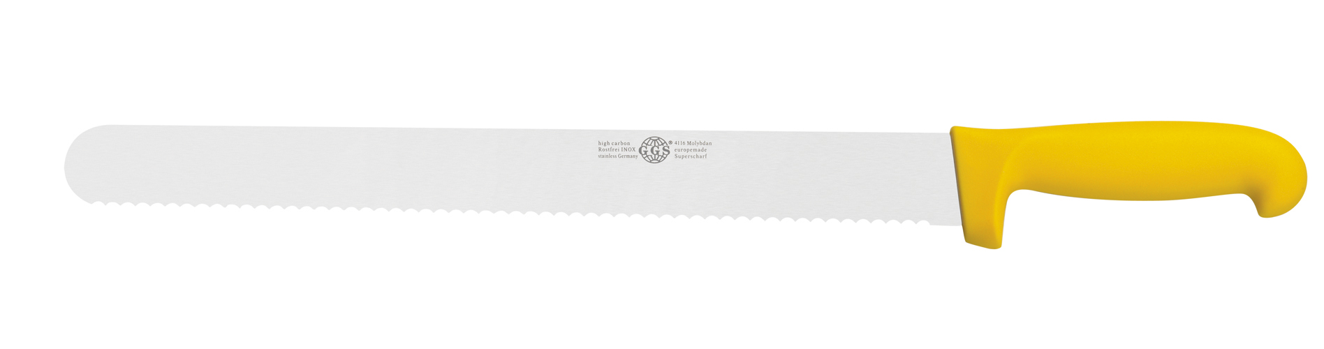 Kebabmesser 36cm gelb säge