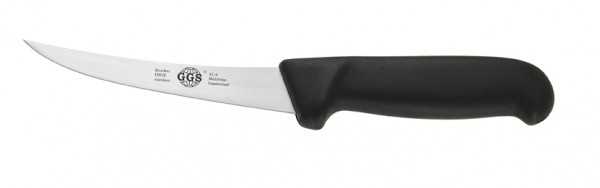 Messer schwarz 5" flexibel