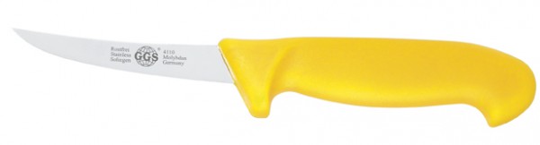 Messer gelb 4" flexibel