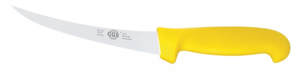 Messer gelb 6" flexibel