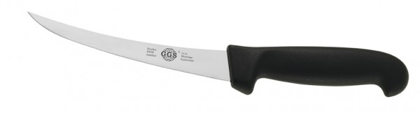 Messer schwarz 6" flexibel